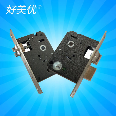 Small false insert 5050 Lock body Fingerprint lock Dual live Shutter Lock body parts currency indoor Door Wooden doors Lock body