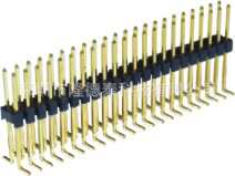 2.0mm单排排针SMT塑高2.0mm