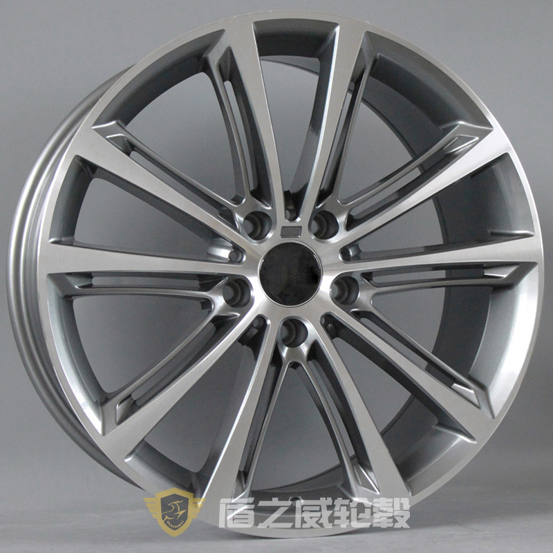 适用BMW宝马1 3 5系 z4 x1 x3 M3 M5 汽车铝合金轮毂改装轮圈18寸|ru