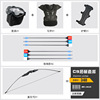 Bow and arrows, street entertainment equipment, archery, factory direct supply