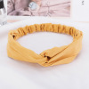 Elastic headband for face washing, suitable for import