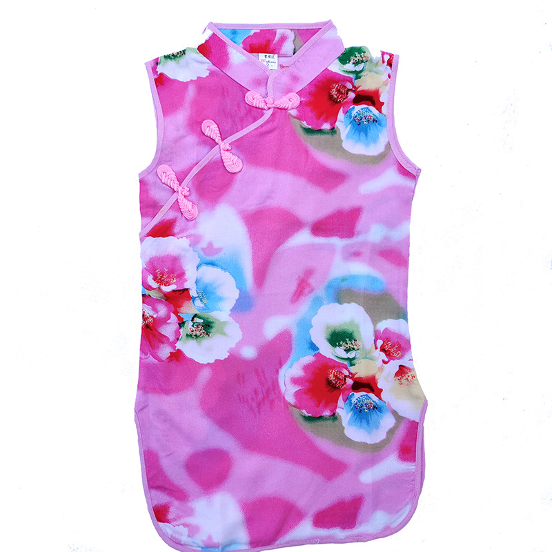 children Cheongsam women Dress children ancient costume girl Hanfu Tang costume Self cultivation Cheongsam women Children Skirt