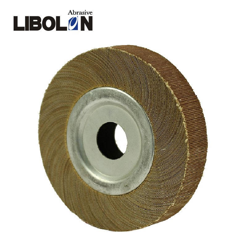 千叶轮厂家生 产150*50*25mm卡盘千页轮砂布轮抛光机千叶轮