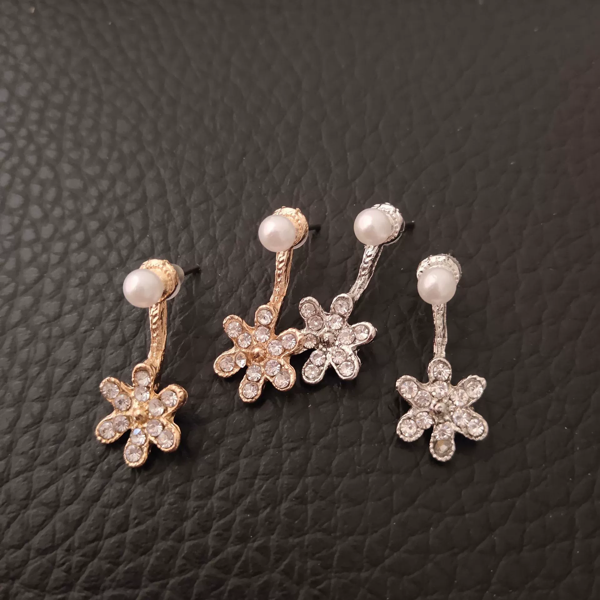 Аксессуар, бусины, серьги из жемчуга, стиль Chanel
