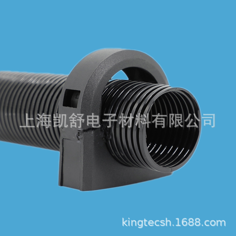 塑料波纹管圆形固定支架 一体式带盖软管固定座 