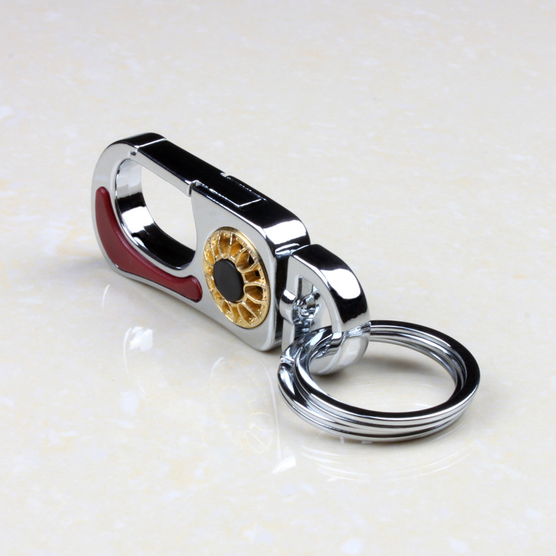 金属钥匙扣 腰挂汽车钥匙链圈挂件 定制 创意礼品