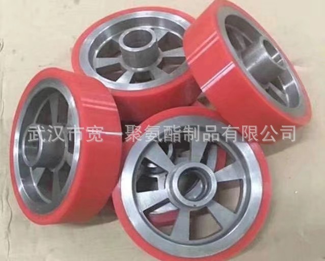 供应湖北黄冈聚氨酯胶轮包胶加工 黄冈橡胶滚轮包胶加工