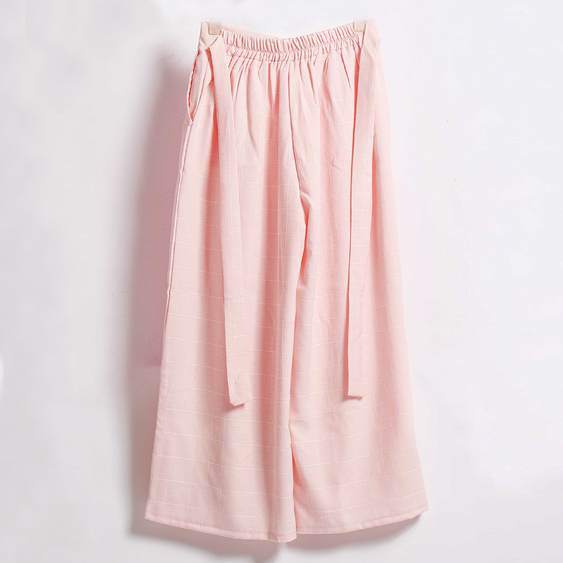 Pentalon léger en lin - Ref 3434461 Image 8