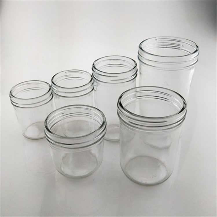 200毫升鱼子酱玻璃瓶菱形果酱瓶蜂蜜管水果沙拉密封瓶