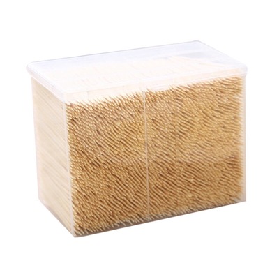 竹牙签pvc牙签盒一次性牙签酒店饭店家用双头牙签细牙签光滑结实|ms