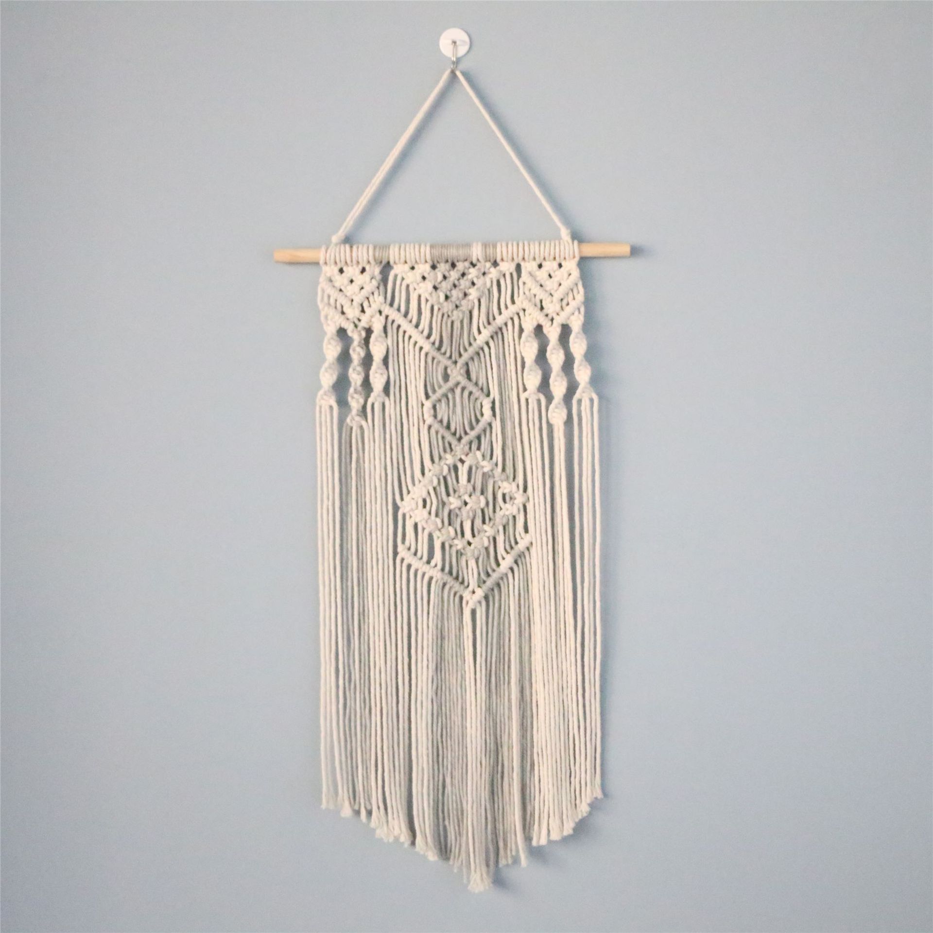 Woven retro tapestry, handmade, boho style
