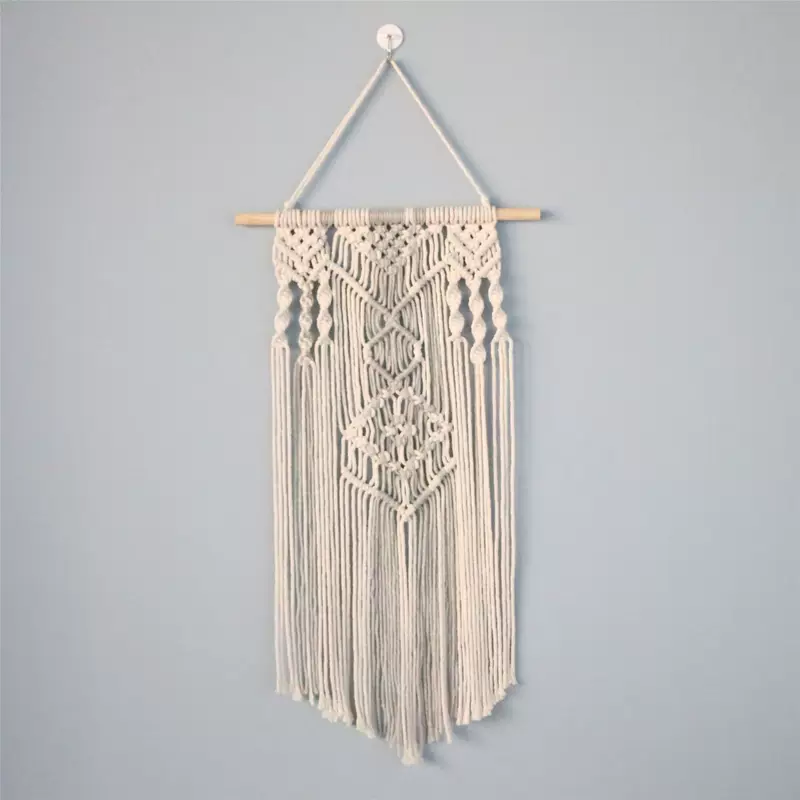 Woven retro tapestry, handmade, boho style