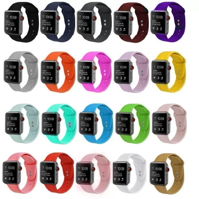 Силиконовый ремешок для Apple Watch