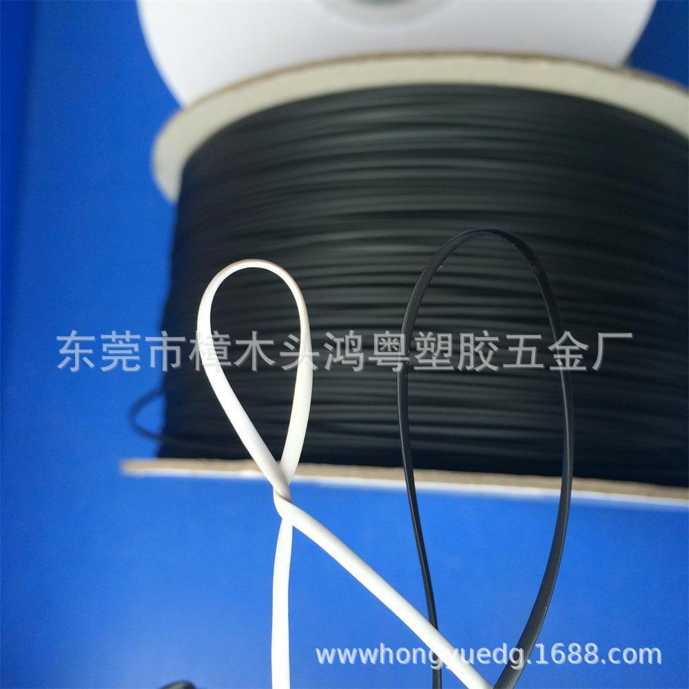 0.55捆扎绳包胶铁芯椭圆形铁扎丝 PE出口扎线1000米/轴绑扎带