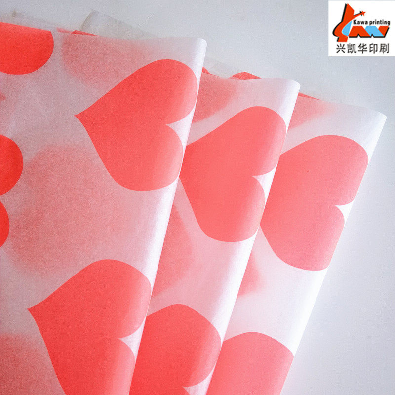 批发17g彩色雪梨纸内衣衣服包装纸鞋子防潮纸定制LOGO图案