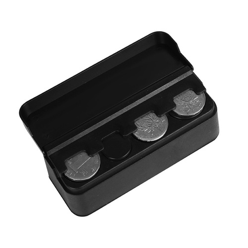 Car interior supplies car coin storage box car coin storage box with printable LOGO car coin box