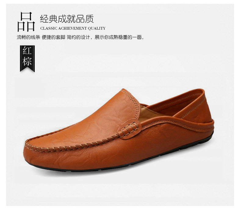 Giày lười nam da bò thật đế mềm kiểu Anh, mũi tròn, gót bằng — 20138 Blue (phiên bản chất lượng cao), 20138 Màu nâu vàng (phiên bản chất lượng cao), 20138 Red Brown (phiên bản chất lượng cao), 20138 Trắng (phiên bản chất lượng cao) chi tiết 10