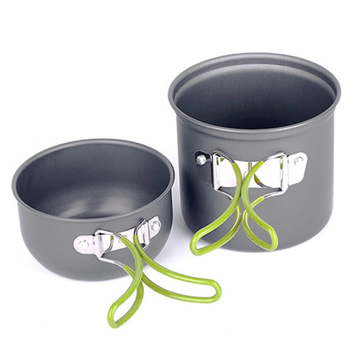 Amazon's best-selling outdoor pot set for camping, barbecue and picnic portable folding pot DS-101