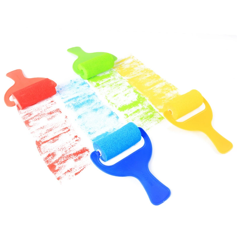 Children's sponge pigment seal, DIY