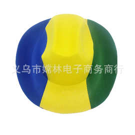 厂家批发欧美定型帽 国旗帽 牛仔帽 西班牙帽子 球迷帽