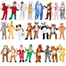 跨境貨源可壓縮復活節兔子卡通人偶服裝動物表演服裝聖誕老人廠家