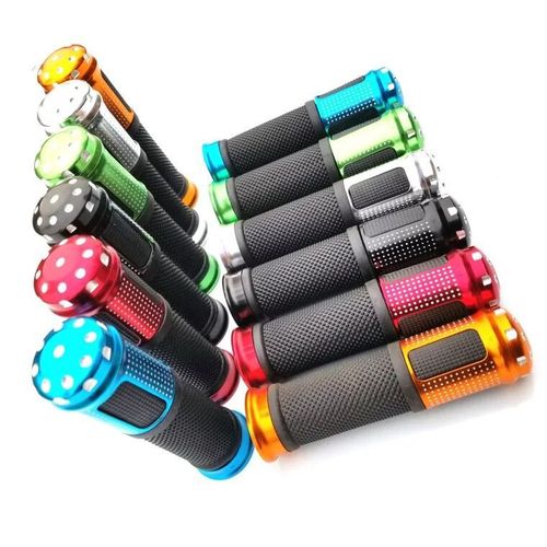 Water drop grips for mountain bikes Colorful aluminum alloy non-slip and wear-resistant grips for folding bicycles Mountain bike accessories