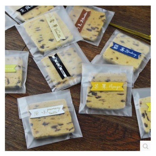 Flavor Stickers Matcha Original Mango Rose Durian Strawberry Coffee Chocolate Cranberry Biscuit Sealing Sticker