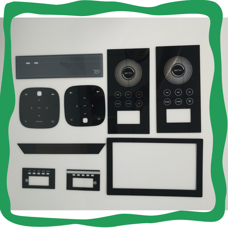 PMMA视窗镜片切割丝印实力生产厂家品质保证 亚克力镜片电镀加工