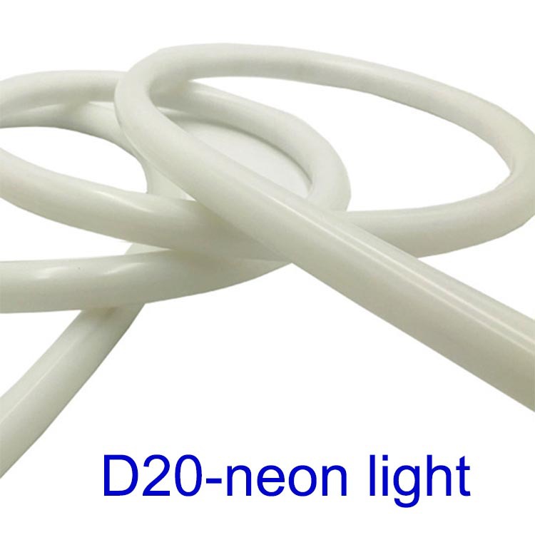 LED silica gel Full color Flexible 270 circular Neon belt Surface luminescence programming Modeling lights