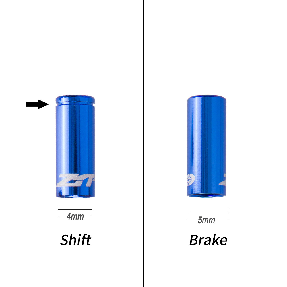 Tubo de velocidad variable, tapa de tubo de freno, tapa de tubo de velocidad variable de aleación de aluminio, funda de tubo de velocidad variable, multicolor opcional
