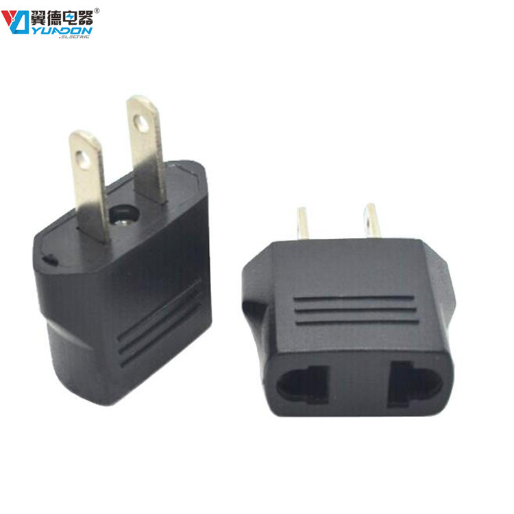 翼德美规美式插头 美标转欧标转换插头 美国日本加拿大电源插头