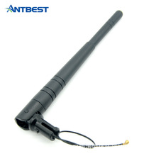 wifi 3dbi出线式内置胶套天线 IPEX 1.13线 WIFI路由器天线