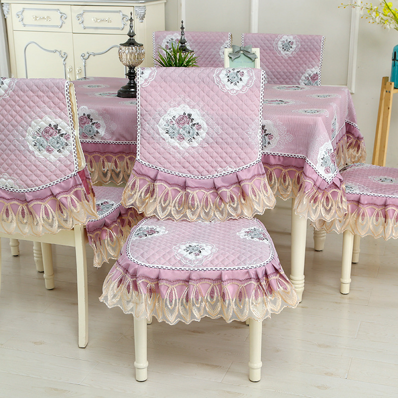 凤尾花开紫椅垫(6)