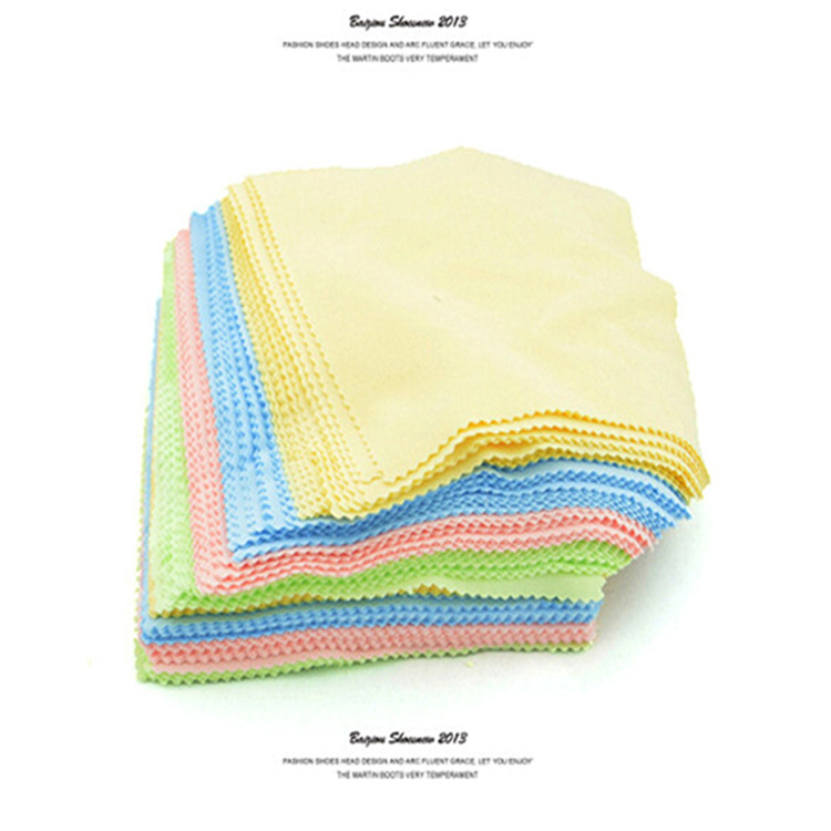 Sunglasses Cloth Wholesale 4 Colors Colored Filament Lens Wiping Cloth Cleaning Cloth Glasses Cloth