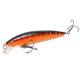 Floating Minnow Lures 10 Colors Hard Plastic Baits Bass Trout Saltwater Sea Fishing Lure