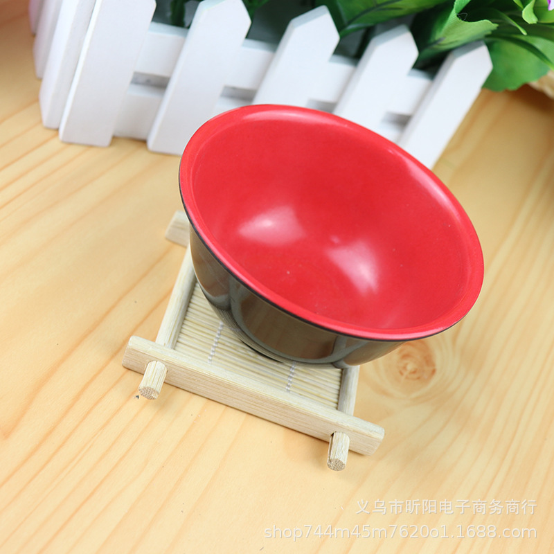 1 Pair Color Bowl Red Small Rice Bowl Melamine Red Bowl Hot Pot Bowl One Yuan Kitchen Supplies Wholesale 1 Pair Color Bowl Red Small Rice Bowl Melamine Red Bowl Hot Pot Bowl One Yuan Kitchen Supplies Wholesale