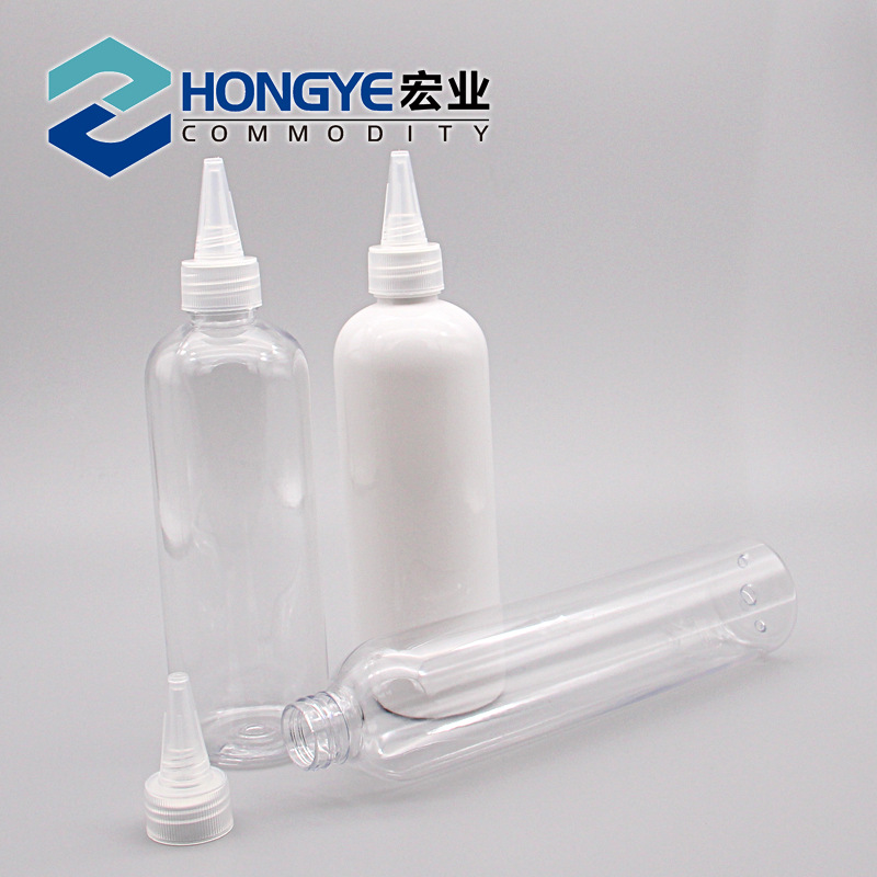 供应 300ml 310ml 多用途尖嘴瓶 墨水胶水油壶清洗液PET吹塑瓶