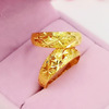 Brass starry sky, ring, golden jewelry for beloved, wholesale