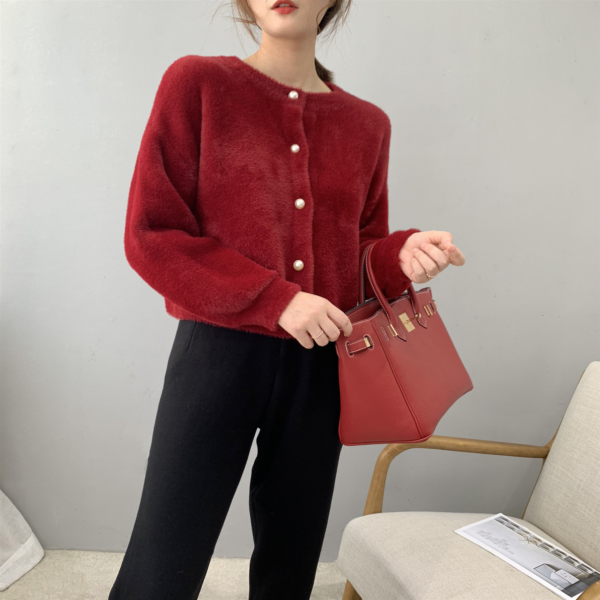 Pull femme en Acrylique - Ref 3414637 Image 4