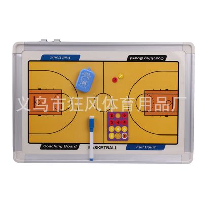 wholesale aluminium alloy Frame Basketball Tactics board Hanging Straight magnetic Tactical disk Basketball Teaching board