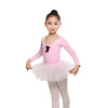 Children's gymnastics autumn demi-season split clothing, long sleeve