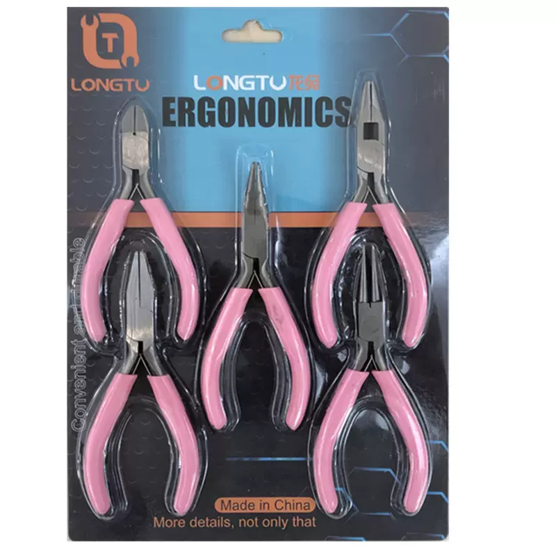 专业批发珠宝钳尖嘴钳圆嘴钳斜口钳剪钳平口钳高碳钢迷你钳手工钳