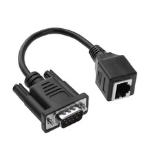 RJ45 TO DB 9pin�D�Ӿ� DB9�DRJ45�W���B�����@ʾ���W��DB9���L��