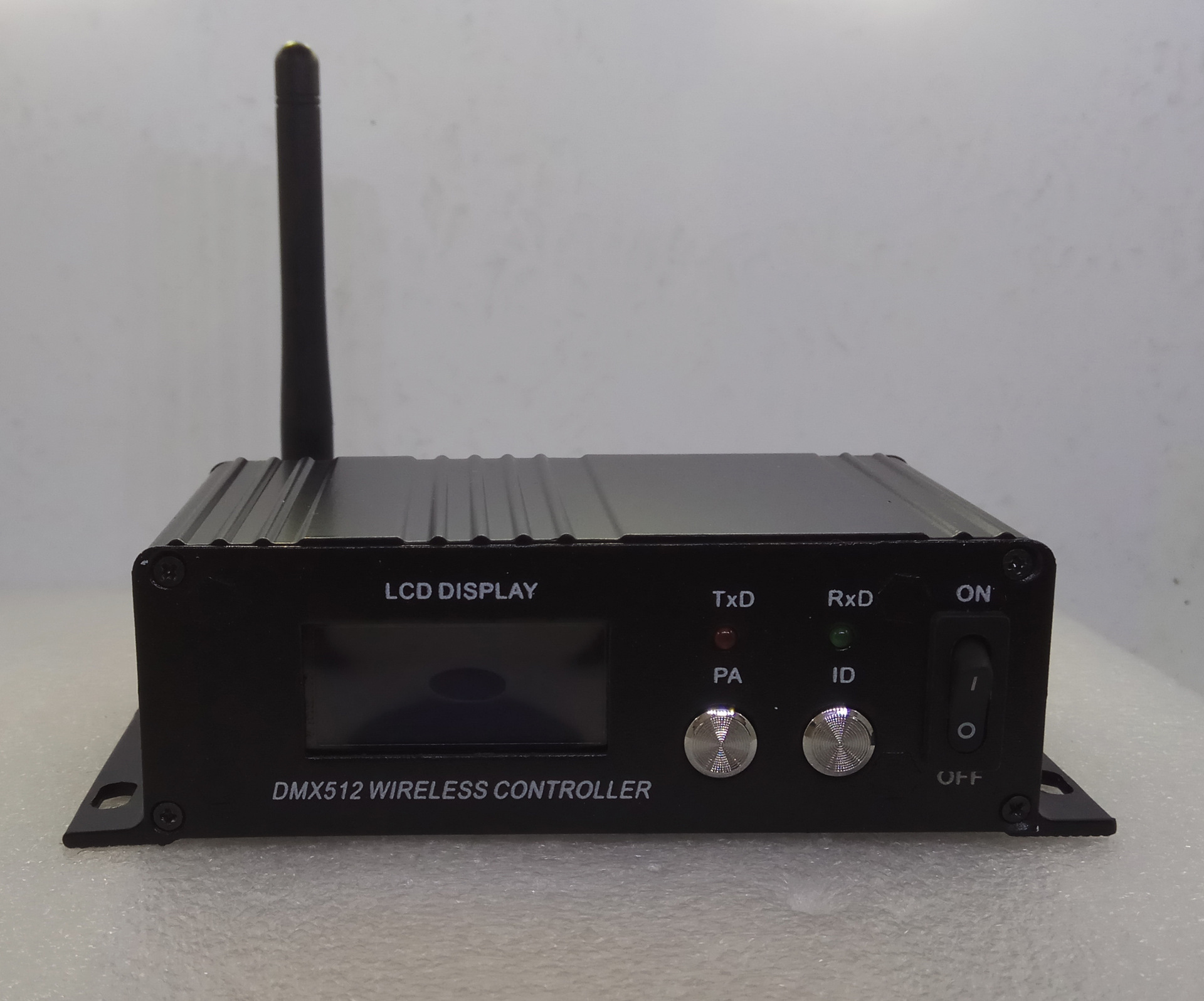 LCD液晶數顯示無線DMX512發射器接收器舞台燈光控制DMX無線控制器