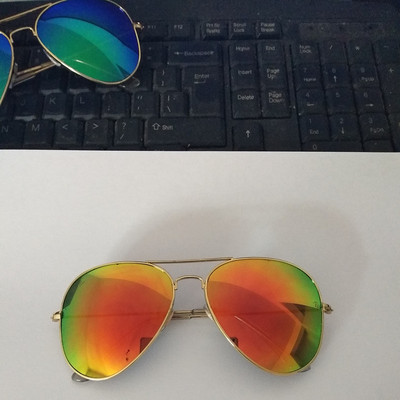 goods in stock 3025 Metal Sunglasses 3026 Sunglasses Stall adult men and women currency gift Yurt wholesale customized