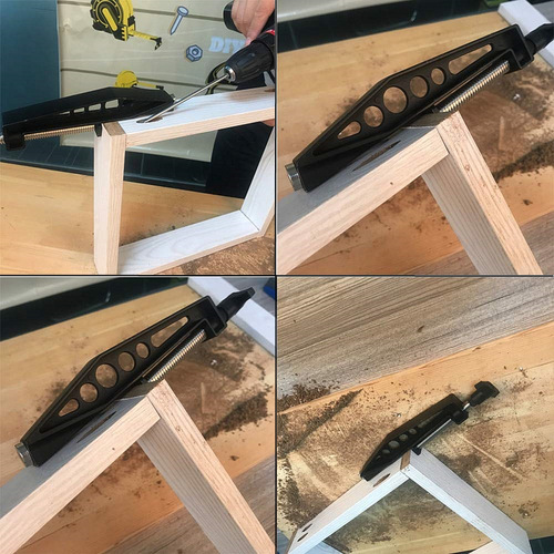 Woodworking Slotted Hole Positioning Clamp, Fixed Clamp, Slotted Hole Drill Bit Woodworking Clamp Positioning Accessory Tool