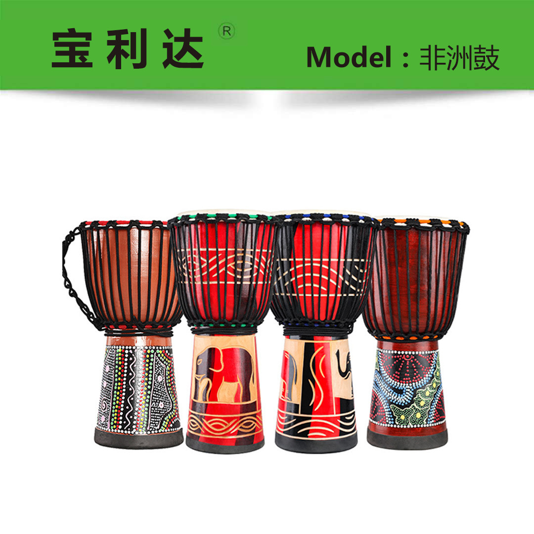 Indonesia Djembe Pendant 8 10 inch 12 Laoshan Sheepskin Andrew Lijiang Tambourine goods in stock wholesale