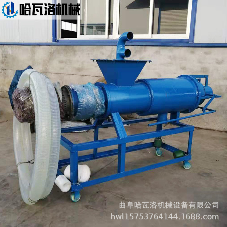 供应豆渣干湿分离机 红薯渣藕粉固液分离机 酒渣酒糟脱水机出口