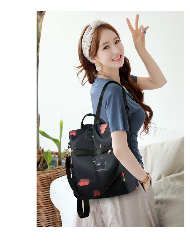 Breathable, Waterproof, Wear-resistant, Anti-theft, Burden Reduction Leisure Travel Fashion Backpacks display picture 3