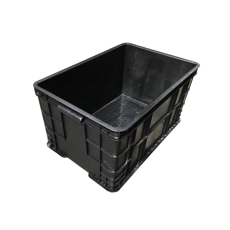 厂家直销金莱克防静电周转箱外650*440*350内610*400*330黑色胶箱